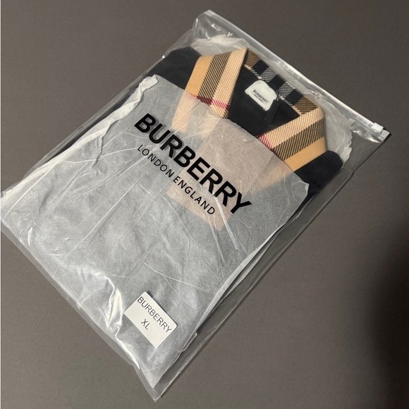 Black Burberry Polo - Picture 4 of 4